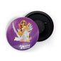 dhcrafts Fridge Magnet Purple Vasant Panchami Glossy Finish Design Pack of 1