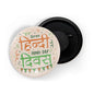 dhcrafts Fridge Magnet Multicolor Hindi Day D2 Glossy Finish Design Pack of 1