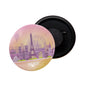 dhcrafts Fridge Magnet Multicolor Paris D13 Glossy Finish Design Pack of 1