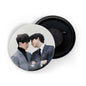 dhcrafts Fridge Magnet K-Drama Korean Actor Multicolour Lee Dong-wook & Gong Yoo D1 Glossy Finish Design Pack of 1