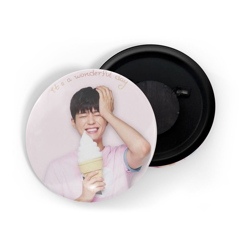 dhcrafts Fridge Magnet K-Drama Korean Actor Multicolour Park Bo-gum D10 Glossy Finish Design Pack of 1
