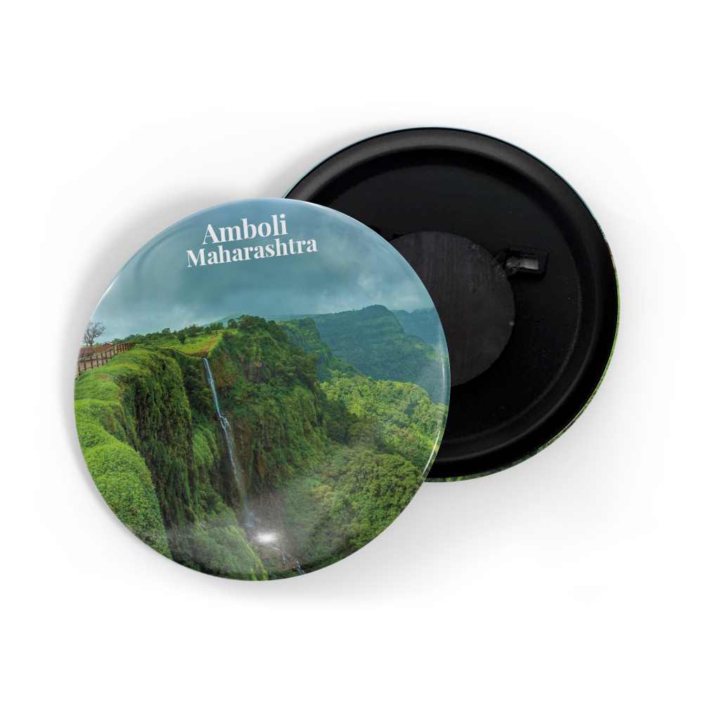 dhcrafts Fridge Magnet Multicolor Maharastra Amboli Glossy Finish Design Pack of 1