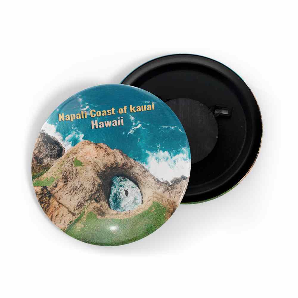 dhcrafts Fridge Magnet Multicolor Famous Tourist Place Napali Coast Of Kauai Hawaii Glossy Finish Design Pack of 1