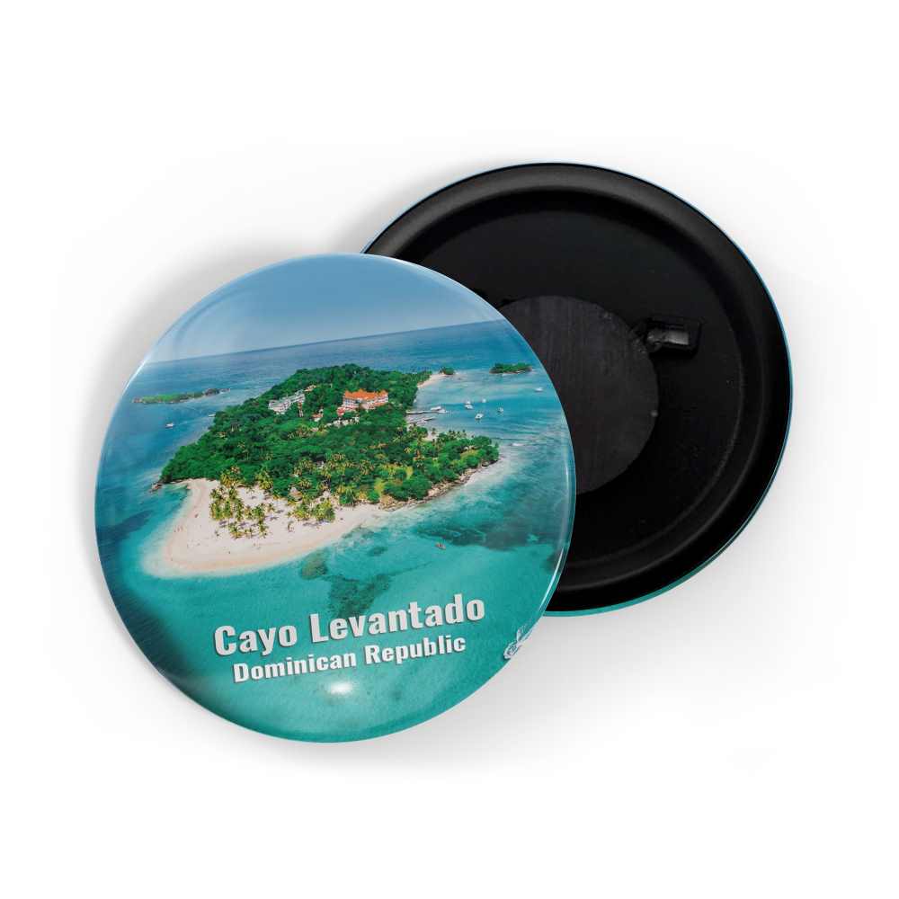 dhcrafts Fridge Magnet Multicolor Famous Tourist Place Cayo Levantado Dominican Republic Glossy Finish Design Pack of 1