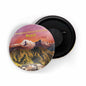 dhcrafts Fridge Magnet Multicolor Famous Tourist Place Annapurna Conservation Area Nepal Glossy Finish Design Pack of 1