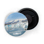 dhcrafts Fridge Magnet Multicolor Famous Tourist Place Jokulsarlon Glacial Lake Iceland Glossy Finish Design Pack of 1