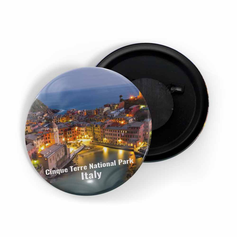 dhcrafts Fridge Magnet Multicolor Famous Tourist Place Cinque Terre National Park Italy Glossy Finish Design Pack of 1