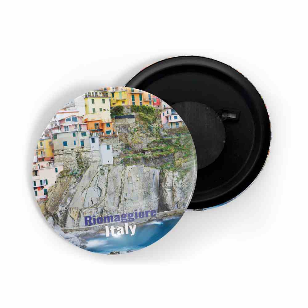 dhcrafts Fridge Magnet Multicolor Famous Tourist Place Riomaggiore Italy Glossy Finish Design Pack of 1