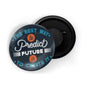 dhcrafts Fridge Magnet Black Color The Best Way To Predict Future Is To Create It Glossy Finish Design Pack of 1 (58mm)