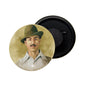 dhcrafts Fridge Magnet Multicolor Bhagat Singh Glossy Finish Design Pack of 1 (58mm)