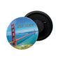 dhcrafts Fridge Magnet Multicolor California San Francisco D1 Glossy Finish Design Pack of 1 (58mm)