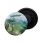 dhcrafts Fridge Magnet Multicolor Uttarakhand Tehri Dam Glossy Finish Design Pack of 1