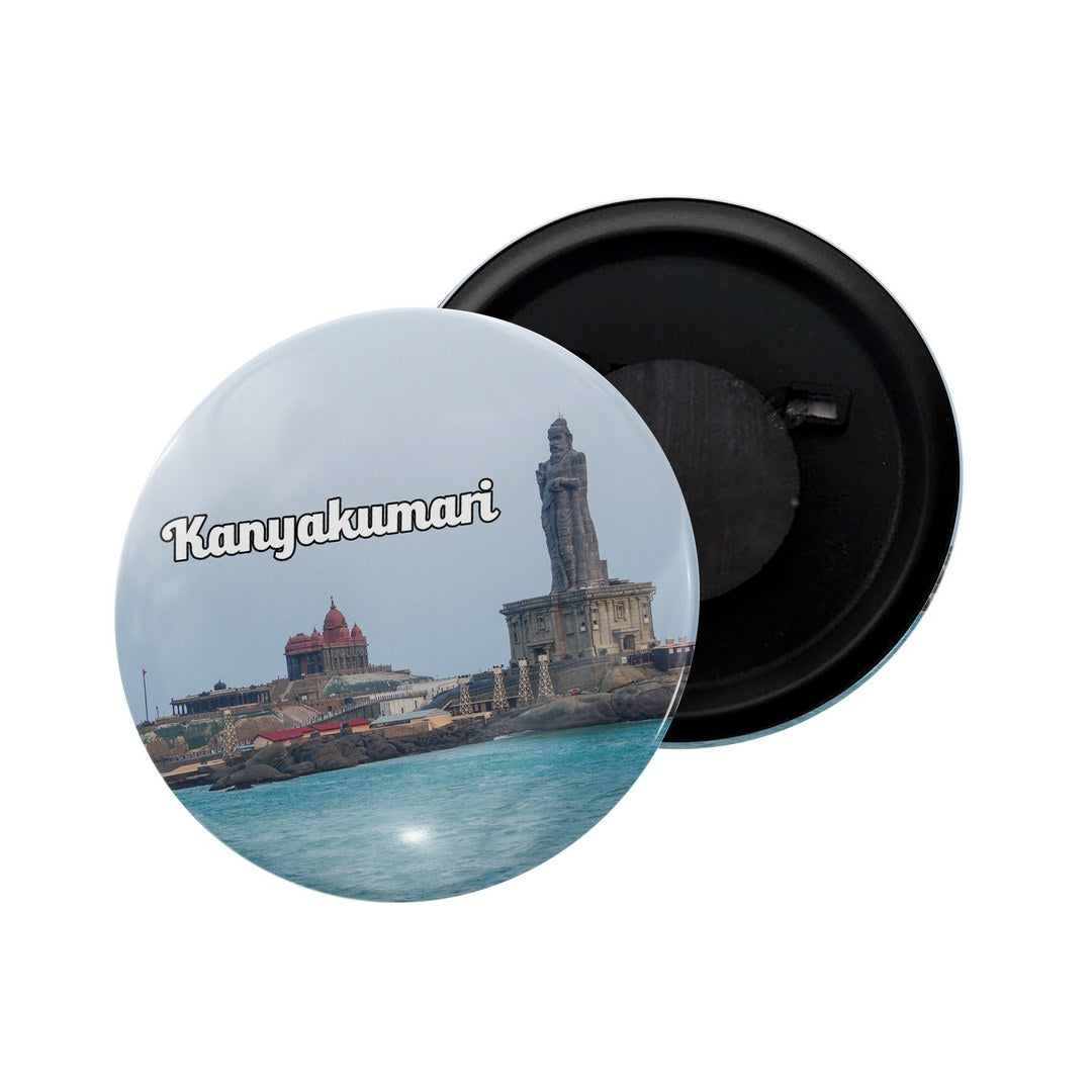 dhcrafts Fridge Magnet Multicolor Uttarakhand Tehri Dam Glossy Finish Design Pack of 1
