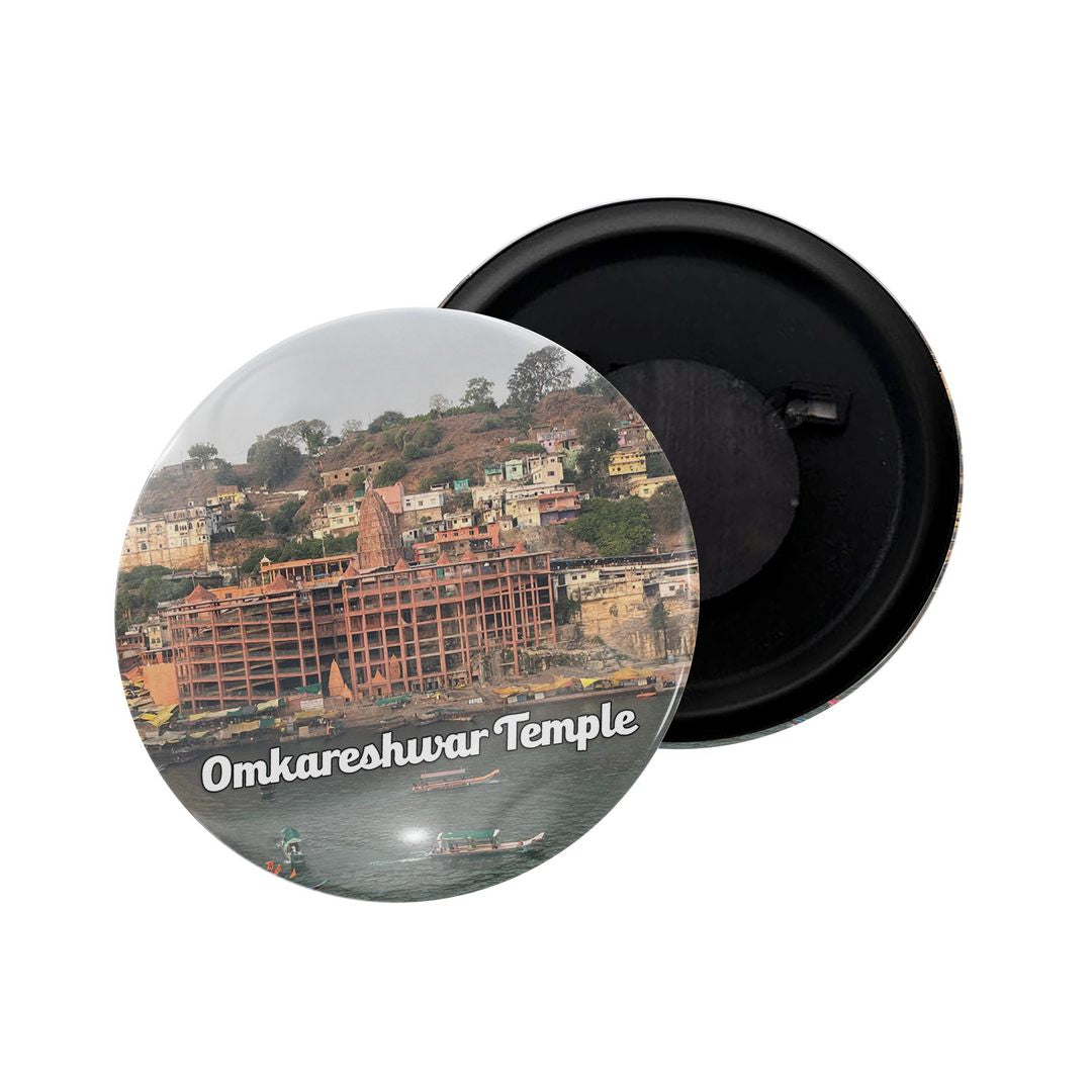 dhcrafts Fridge Magnet Multicolor Uttarakhand Tehri Dam Glossy Finish Design Pack of 1