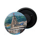 dhcrafts Fridge Magnet Multicolor Uttarakhand Tehri Dam Glossy Finish Design Pack of 1