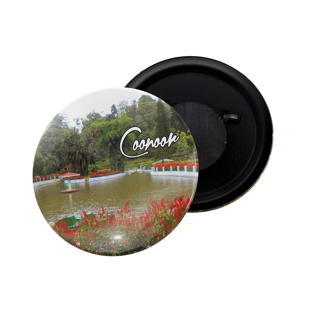 dhcrafts Fridge Magnet Multicolor Uttarakhand Tehri Dam Glossy Finish Design Pack of 1