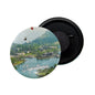 dhcrafts Fridge Magnet Multicolor Uttarakhand Tehri Dam Glossy Finish Design Pack of 1