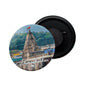 dhcrafts Fridge Magnet Multicolor Uttarakhand Tehri Dam Glossy Finish Design Pack of 1