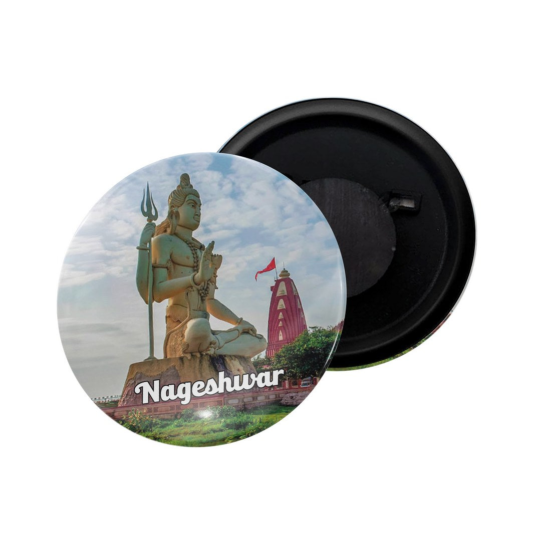 dhcrafts Fridge Magnet Multicolor Uttarakhand Tehri Dam Glossy Finish Design Pack of 1