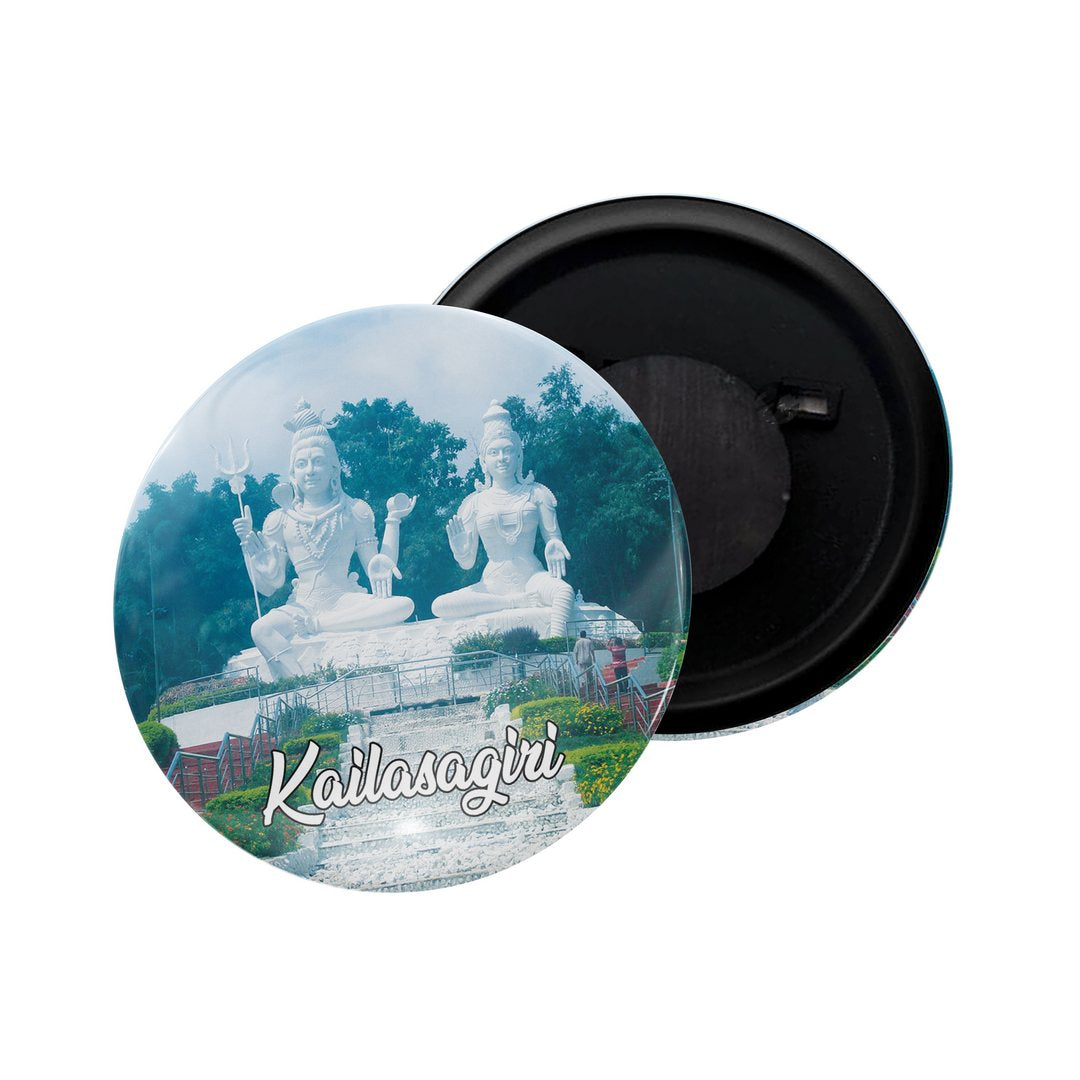 dhcrafts Fridge Magnet Multicolor Uttarakhand Tehri Dam Glossy Finish Design Pack of 1