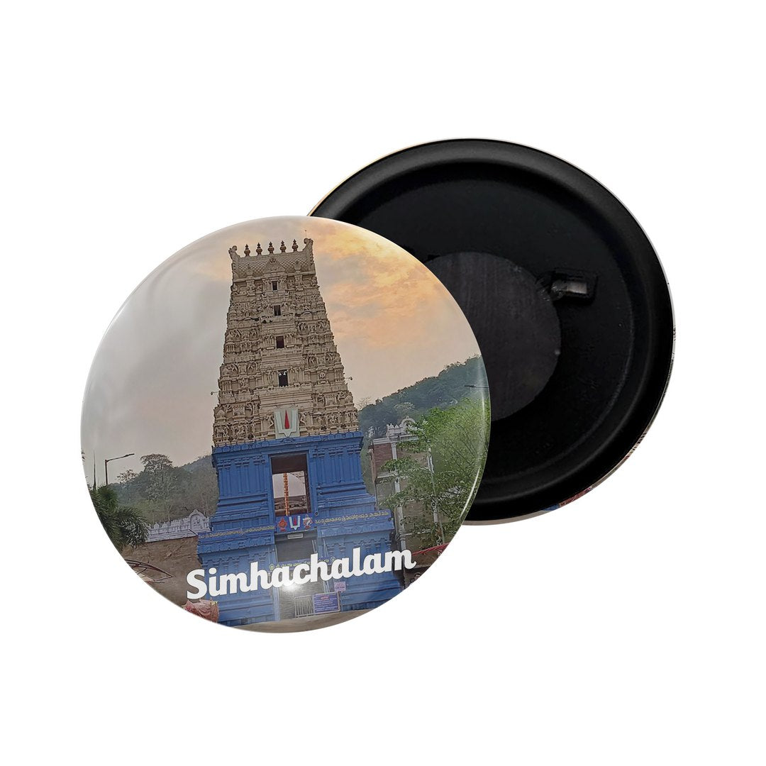 dhcrafts Fridge Magnet Multicolor Uttarakhand Tehri Dam Glossy Finish Design Pack of 1