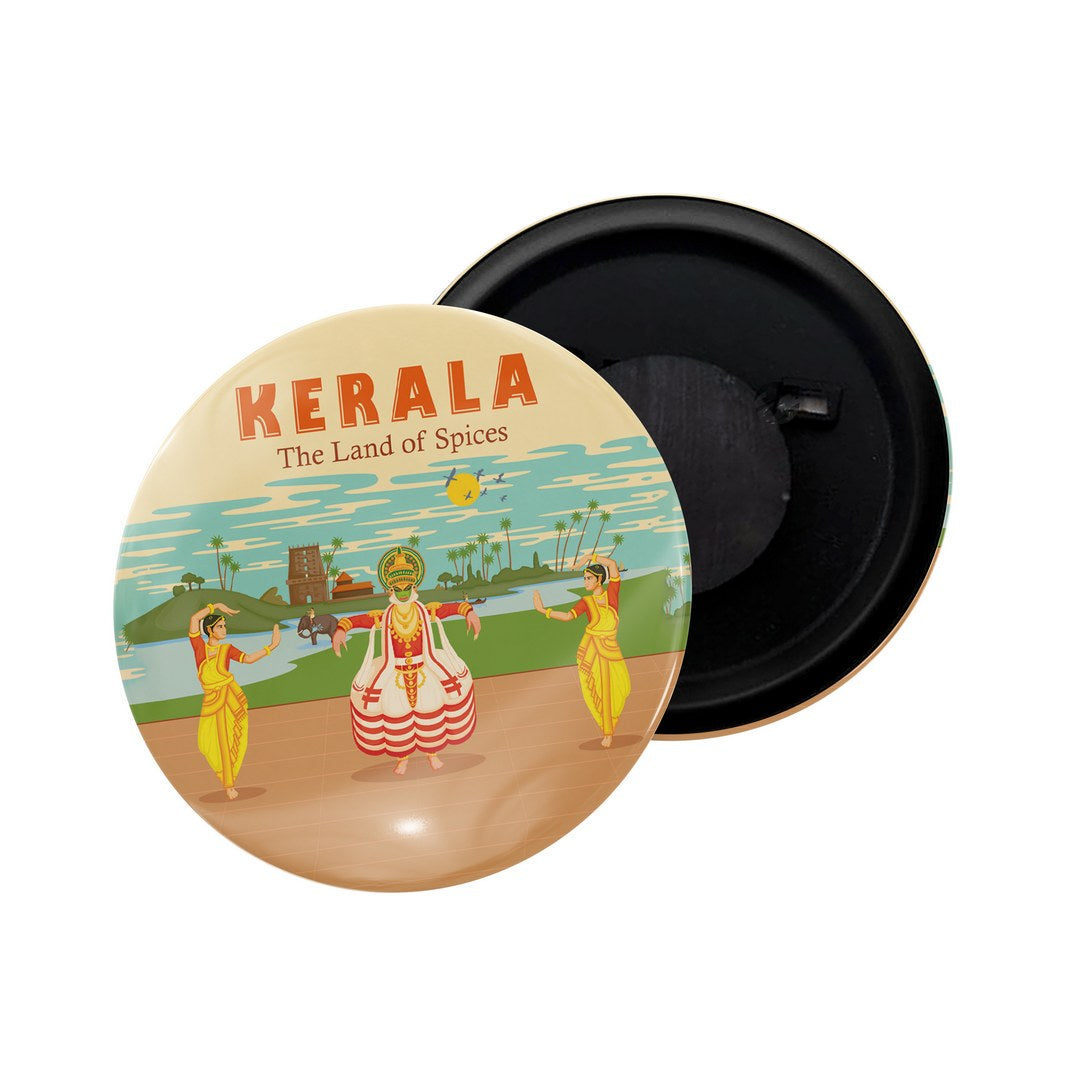 dhcrafts Fridge Magnet Multicolor Uttarakhand Tehri Dam Glossy Finish Design Pack of 1