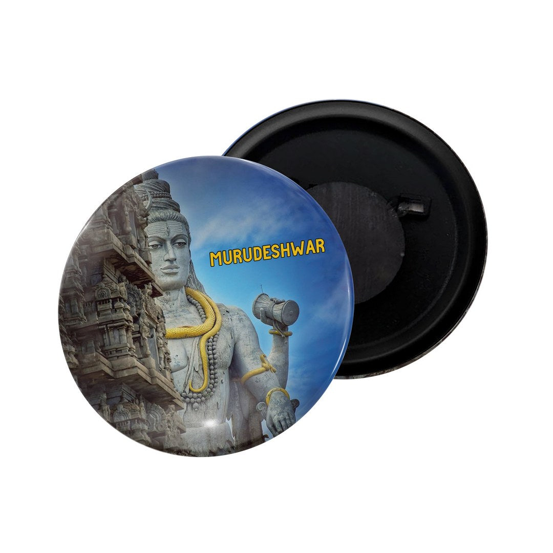 dhcrafts Fridge Magnet Multicolor Uttarakhand Tehri Dam Glossy Finish Design Pack of 1