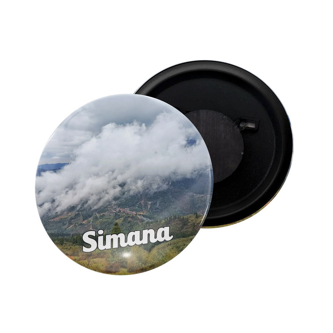 dhcrafts Fridge Magnet Multicolor Uttarakhand Tehri Dam Glossy Finish Design Pack of 1