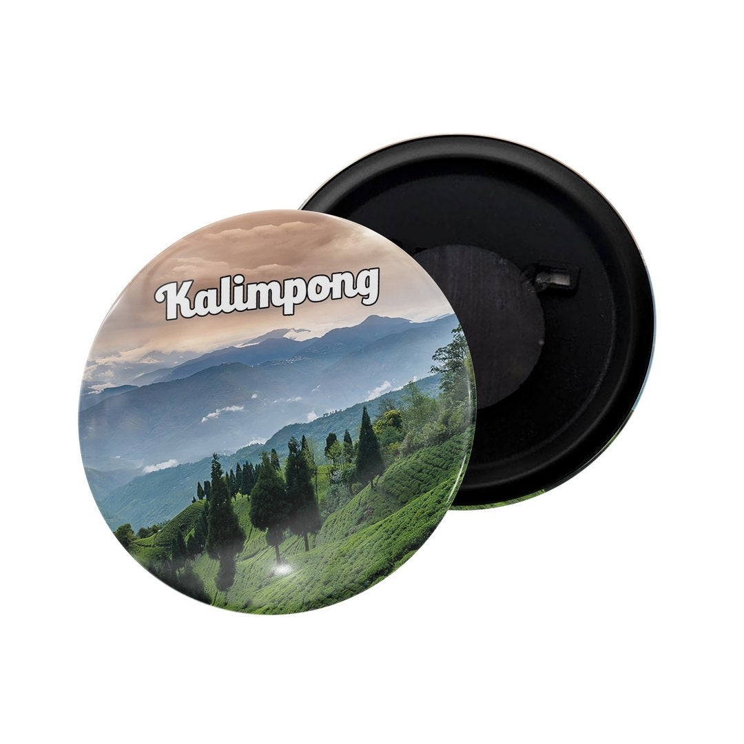 dhcrafts Fridge Magnet Multicolor Uttarakhand Tehri Dam Glossy Finish Design Pack of 1