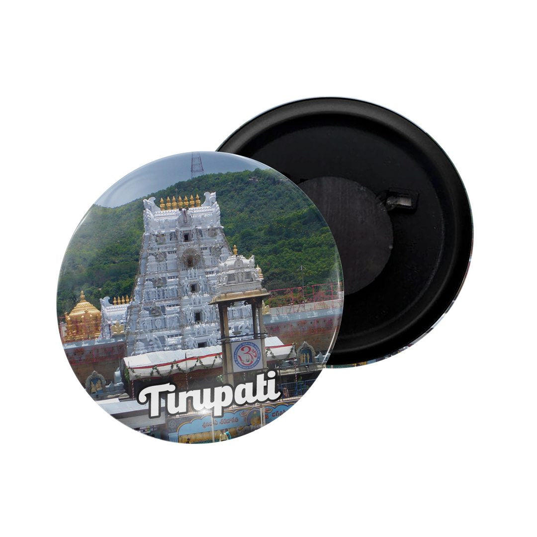 dhcrafts Fridge Magnet Multicolor Uttarakhand Tehri Dam Glossy Finish Design Pack of 1