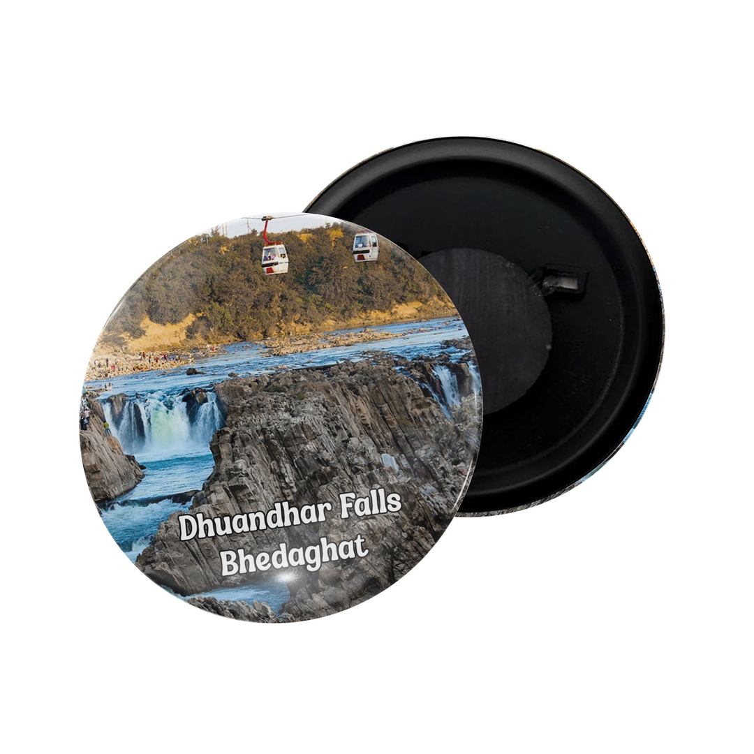 dhcrafts Fridge Magnet Multicolor Uttarakhand Tehri Dam Glossy Finish Design Pack of 1