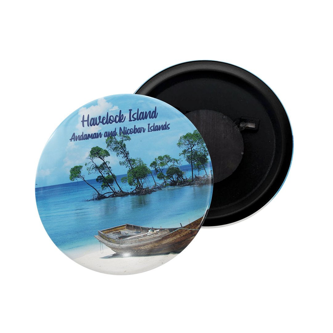 dhcrafts Fridge Magnet Multicolor Uttarakhand Tehri Dam Glossy Finish Design Pack of 1