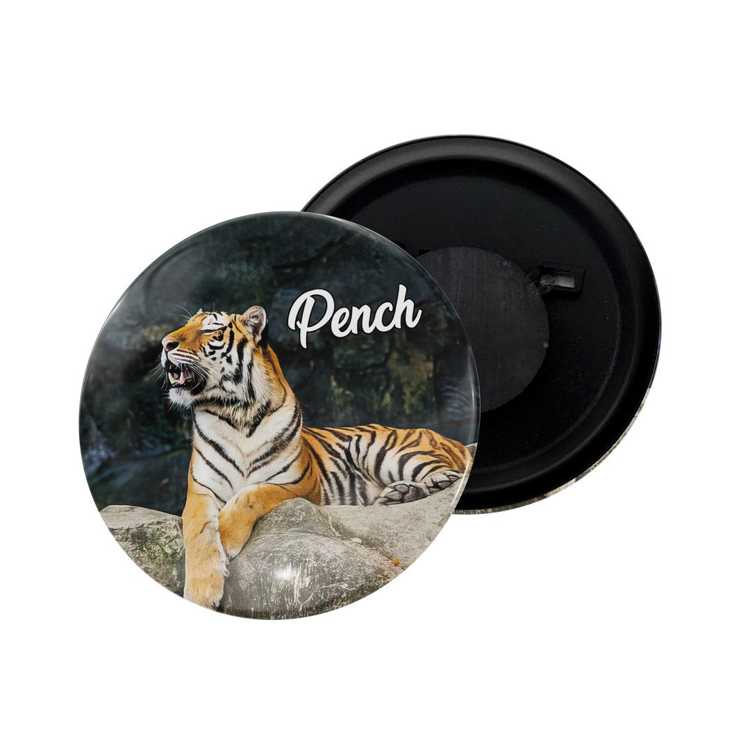 dhcrafts Fridge Magnet Multicolor Karnataka Udupi Glossy Finish Design Pack of 1