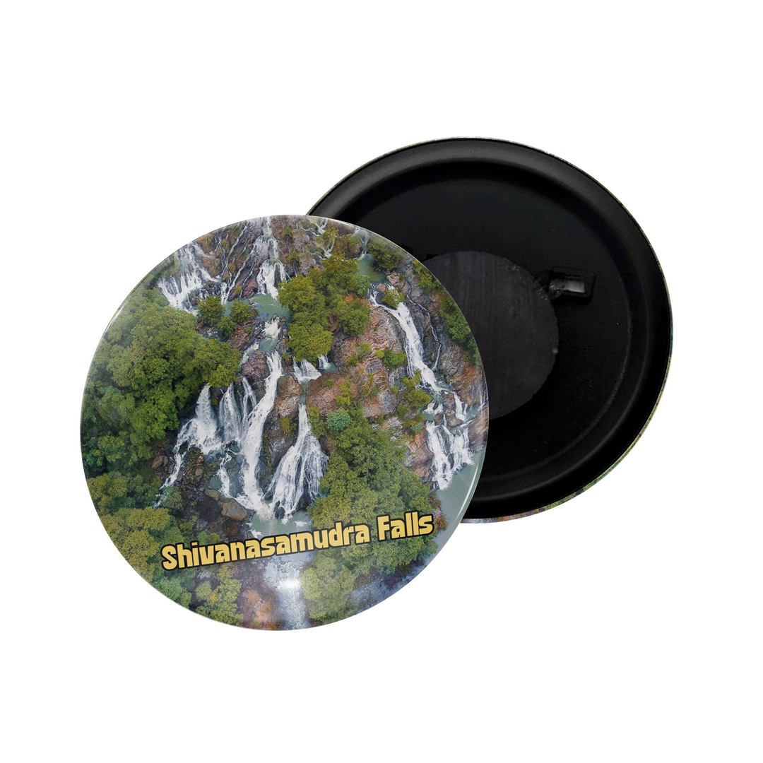 dhcrafts Fridge Magnet Multicolor Karnataka Udupi Glossy Finish Design Pack of 1