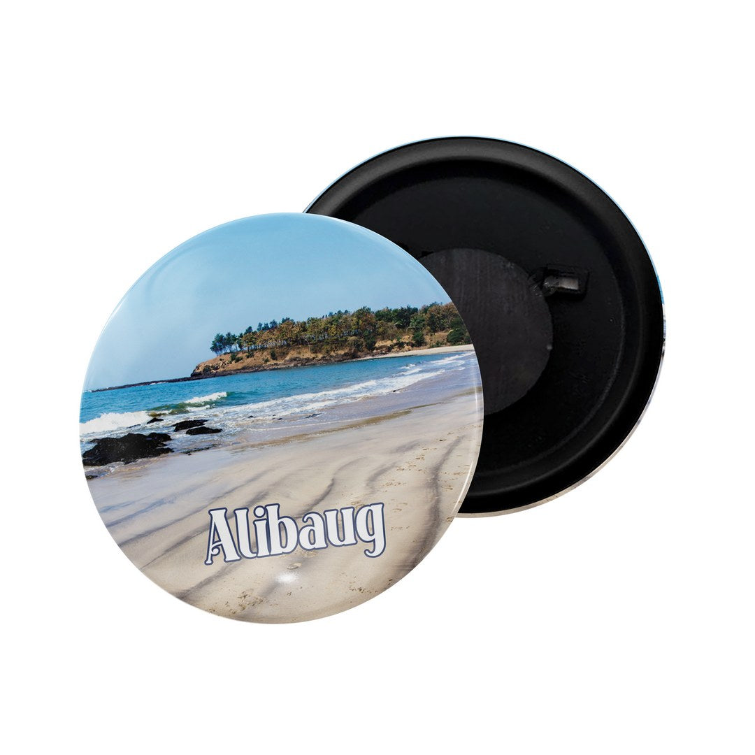 dhcrafts Fridge Magnet Multicolor Karnataka Udupi Glossy Finish Design Pack of 1