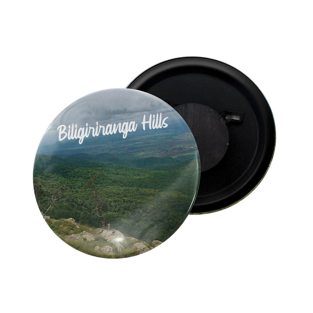 dhcrafts Fridge Magnet Multicolor Karnataka Udupi Glossy Finish Design Pack of 1