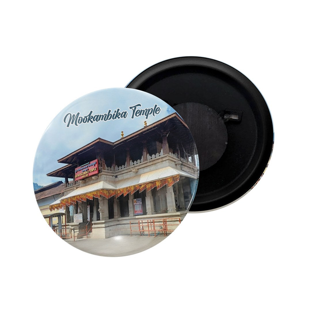 dhcrafts Fridge Magnet Multicolor Karnataka Udupi Glossy Finish Design Pack of 1