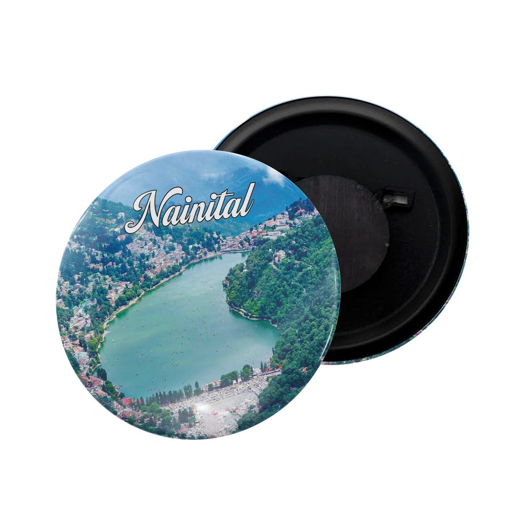 dhcrafts Fridge Magnet Multicolor Maharashtra Grishneshwar Chhatrapati Sambhajinagar Glossy Finish Design Pack of 1