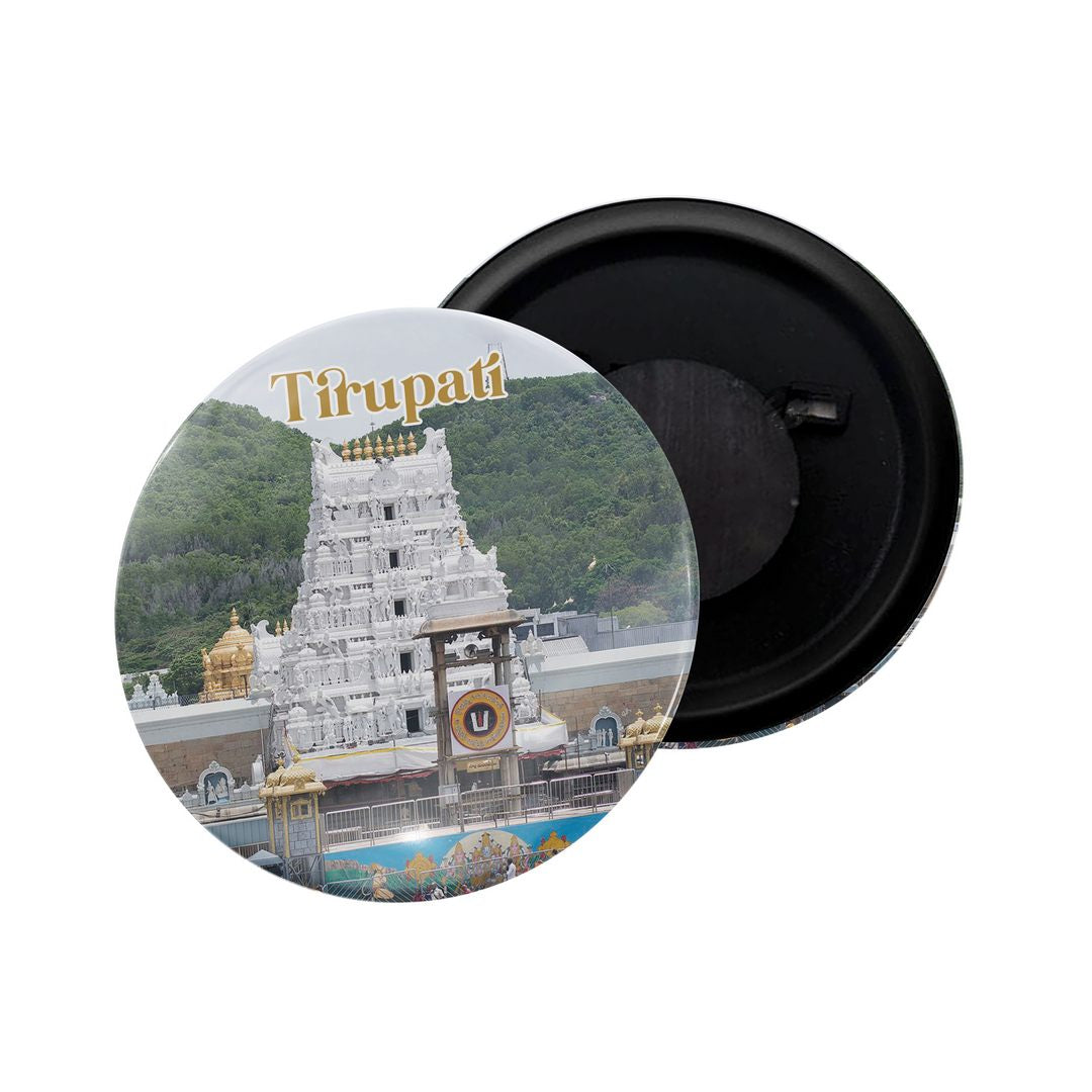 dhcrafts Fridge Magnet Multicolor Maharashtra Bhairavgad Glossy Finish Design Pack of 1