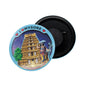 dhcrafts Fridge Magnet Multicolor Maharashtra Bhairavgad Glossy Finish Design Pack of 1