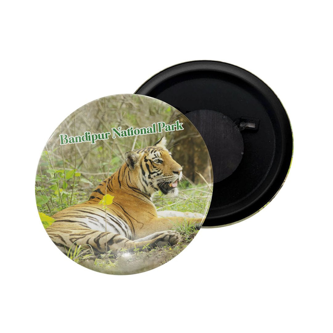 dhcrafts Fridge Magnet Multicolor Maharashtra Bhairavgad Glossy Finish Design Pack of 1