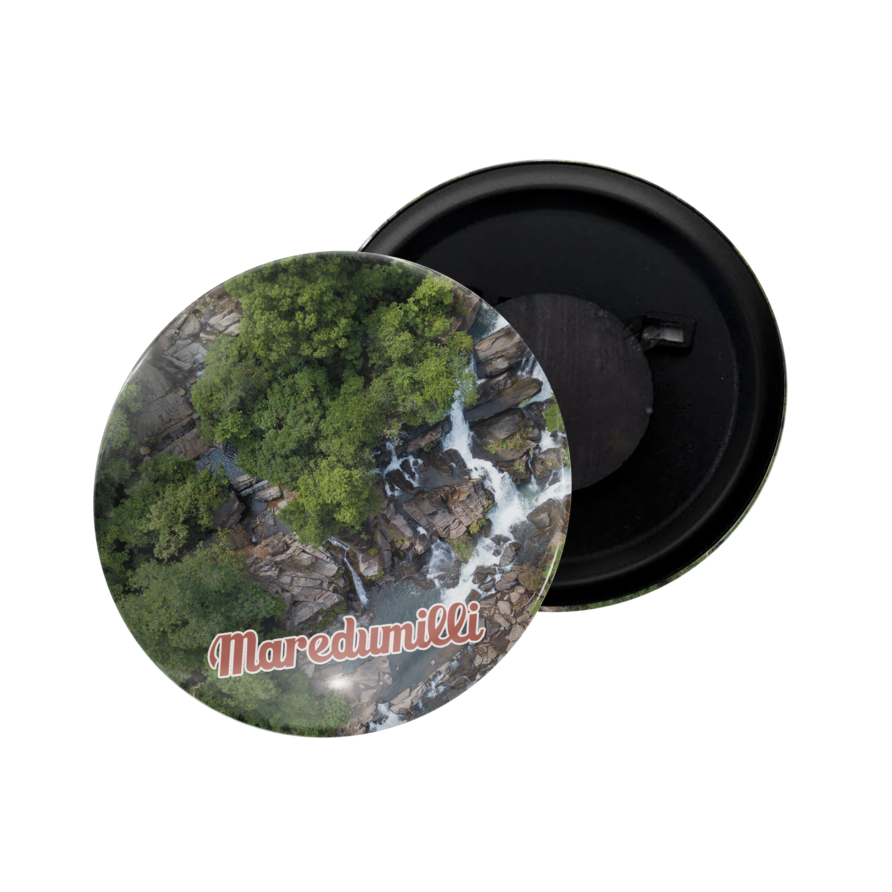 dhcrafts Fridge Magnet Multicolor Andhra Pradesh Maredumilli Glossy Finish Design Pack of 1