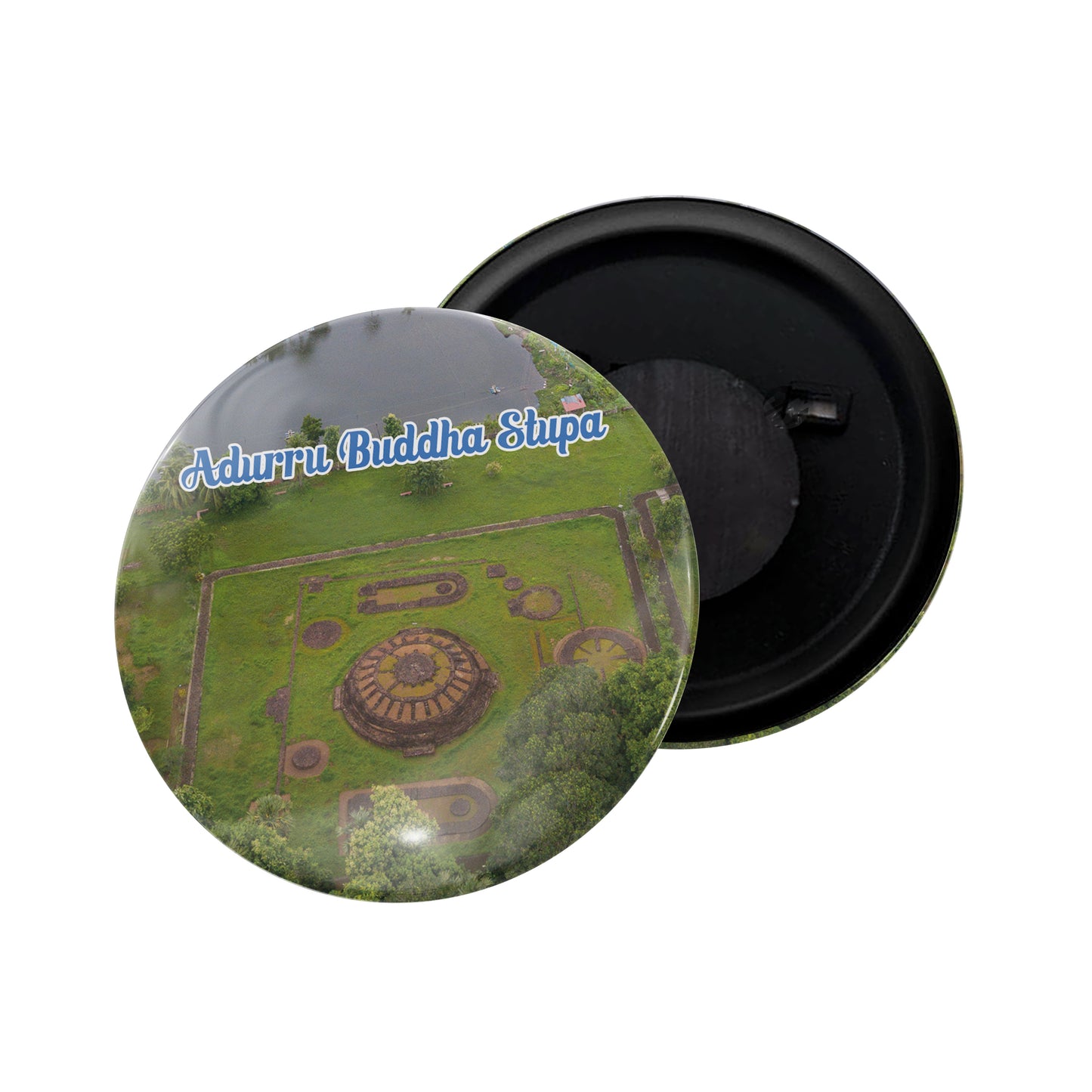 dhcrafts Fridge Magnet Multicolor Andhra Pradesh Maredumilli Glossy Finish Design Pack of 1