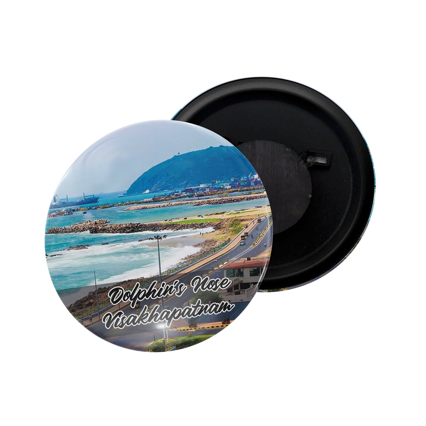dhcrafts Fridge Magnet Multicolor Andhra Pradesh Maredumilli Glossy Finish Design Pack of 1