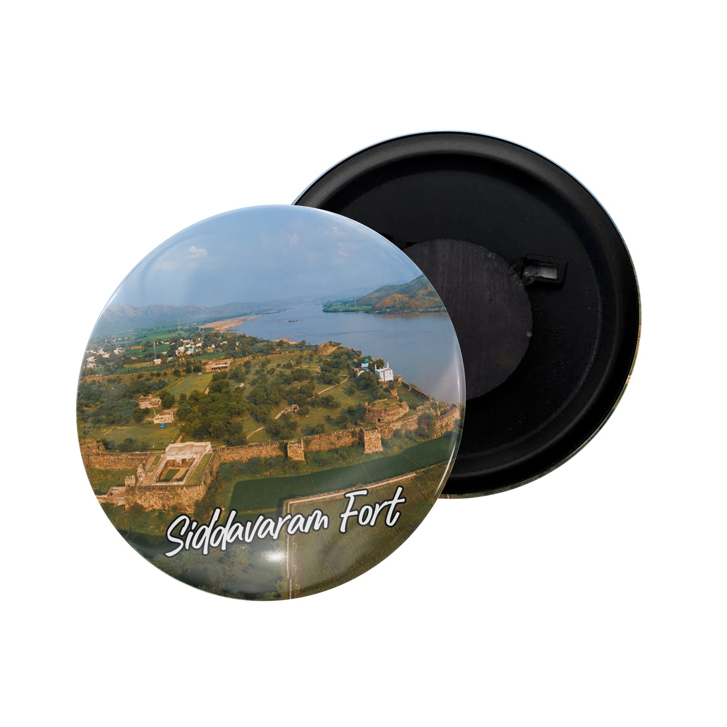 dhcrafts Fridge Magnet Multicolor Andhra Pradesh Maredumilli Glossy Finish Design Pack of 1