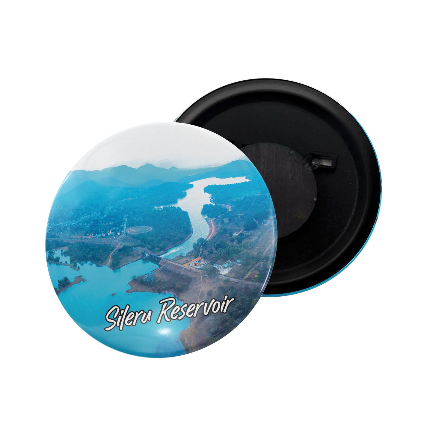 dhcrafts Fridge Magnet Multicolor Andhra Pradesh Maredumilli Glossy Finish Design Pack of 1