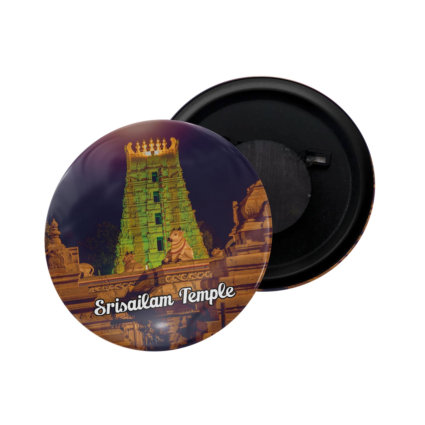 dhcrafts Fridge Magnet Multicolor Andhra Pradesh Maredumilli Glossy Finish Design Pack of 1