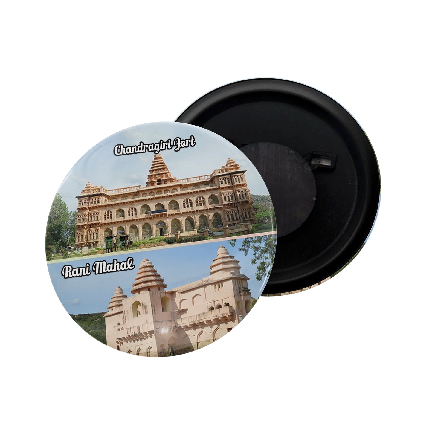 dhcrafts Fridge Magnet Multicolor Andhra Pradesh Maredumilli Glossy Finish Design Pack of 1
