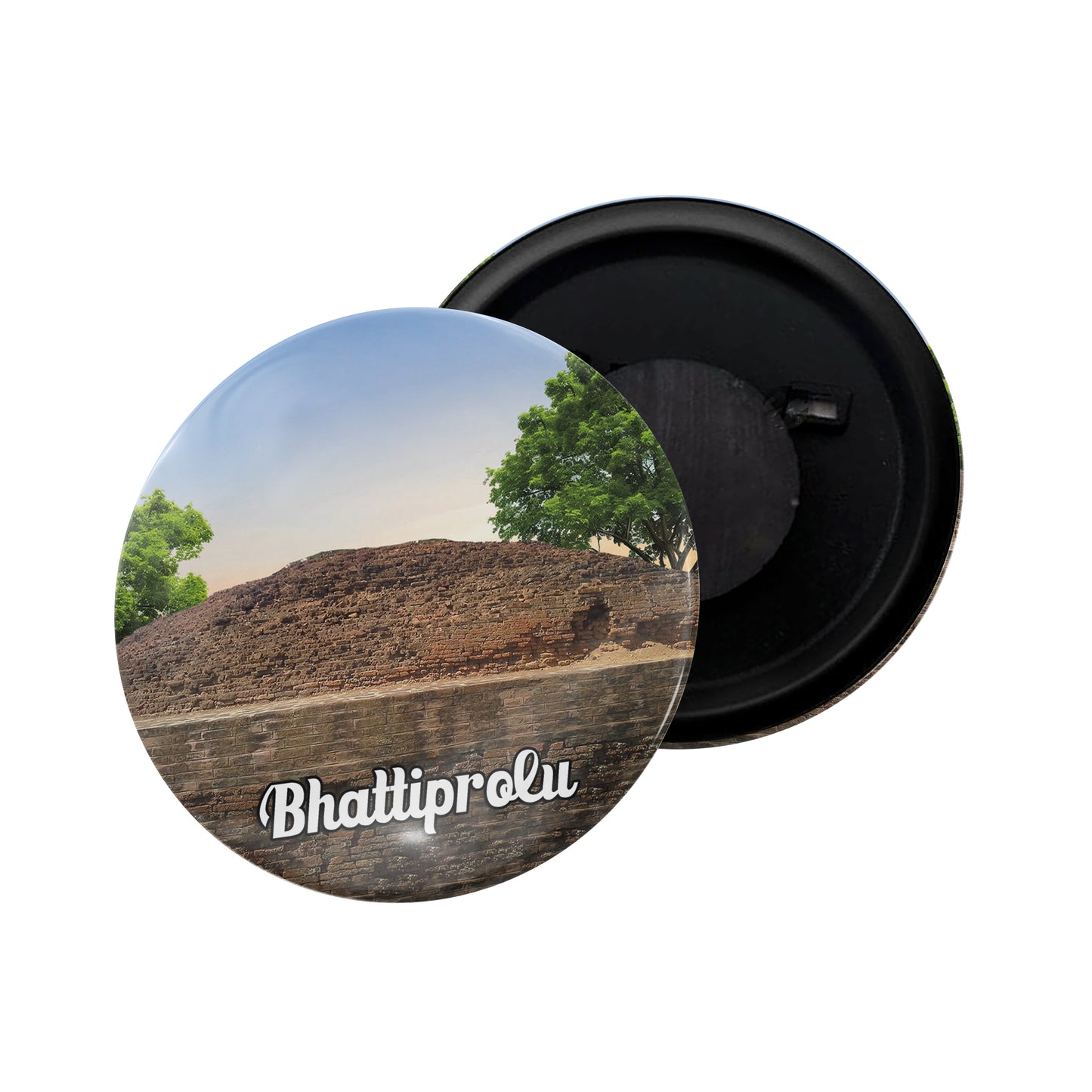 dhcrafts Fridge Magnet Multicolor Andhra Pradesh Maredumilli Glossy Finish Design Pack of 1