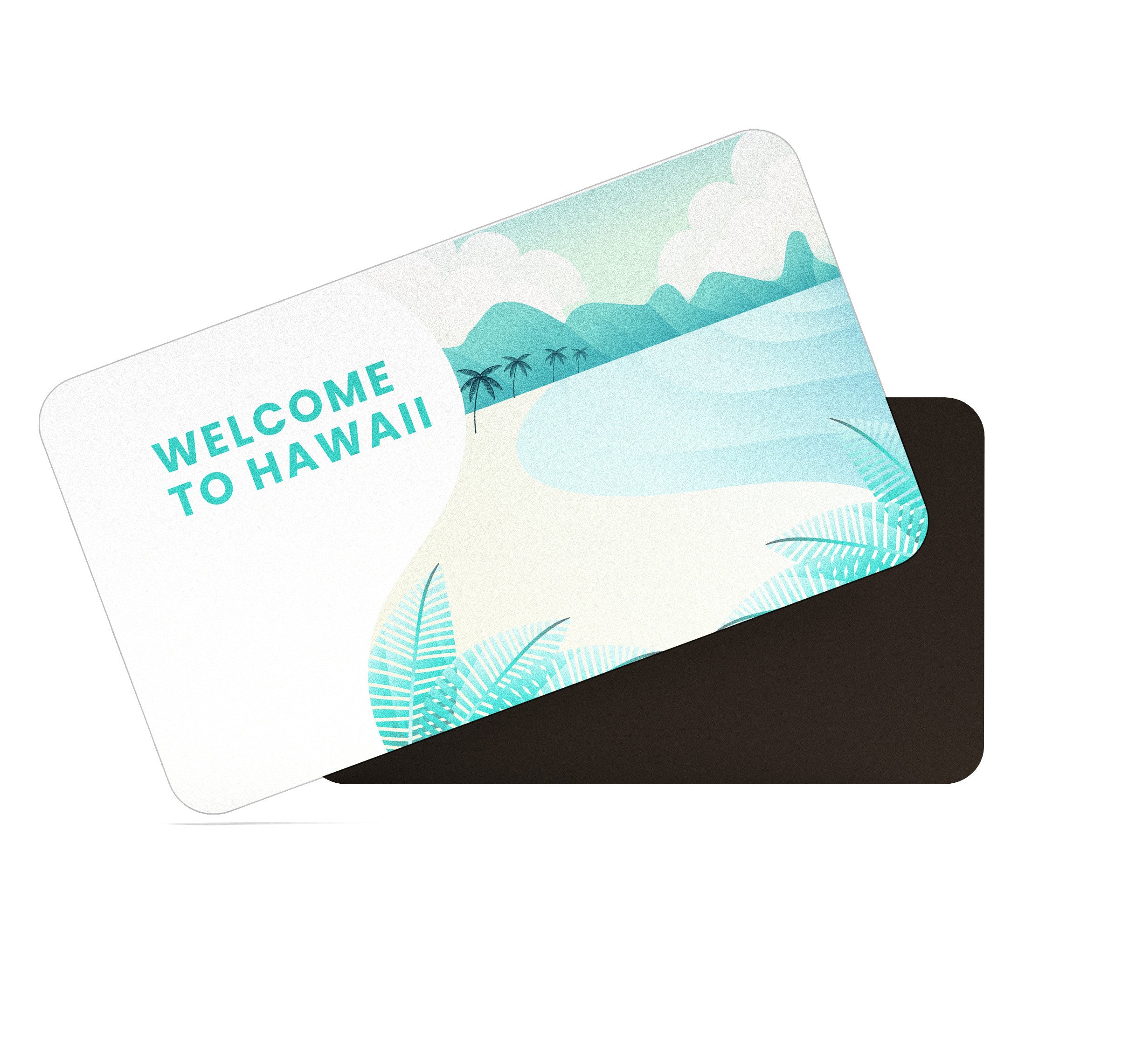 dhcrafts Rectangular Fridge Magnet Multicolor Hawaii D1 Design Pack of 1 (8.6cm x 5.4cm)